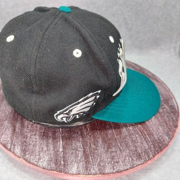 Philadelphia Eagles Blue/Green Bill Back Embroided Logo Adjustable NFL - Picture 3 of 12